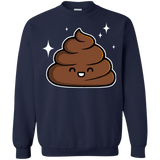 Sweatshirts Navy / Small Cutie Poop Crewneck Sweatshirt