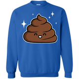 Sweatshirts Royal / Small Cutie Poop Crewneck Sweatshirt