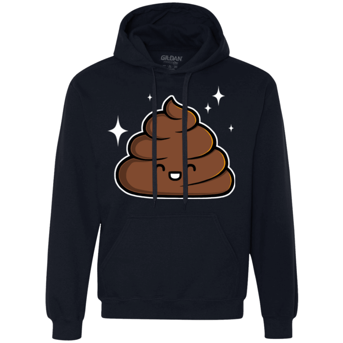 Sweatshirts Navy / Small Cutie Poop Premium Fleece Hoodie