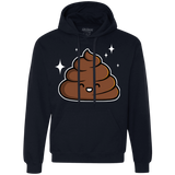 Sweatshirts Navy / Small Cutie Poop Premium Fleece Hoodie