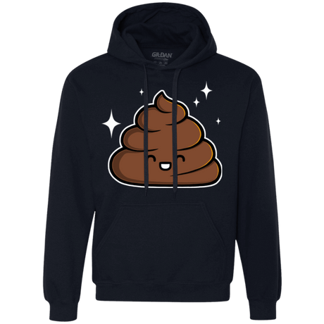 Sweatshirts Navy / Small Cutie Poop Premium Fleece Hoodie