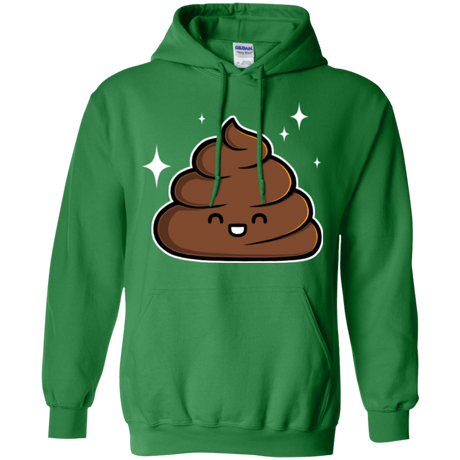 Sweatshirts Irish Green / Small Cutie Poop Pullover Hoodie