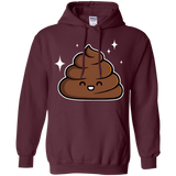 Sweatshirts Maroon / Small Cutie Poop Pullover Hoodie