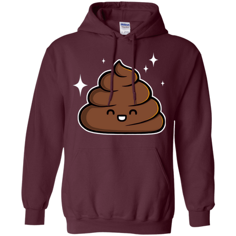 Sweatshirts Maroon / Small Cutie Poop Pullover Hoodie