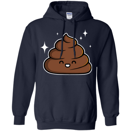 Sweatshirts Navy / Small Cutie Poop Pullover Hoodie