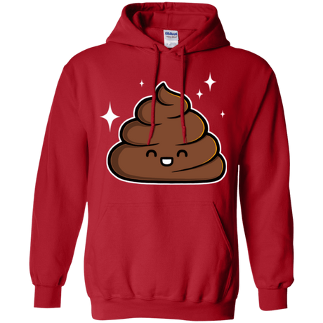 Sweatshirts Red / Small Cutie Poop Pullover Hoodie