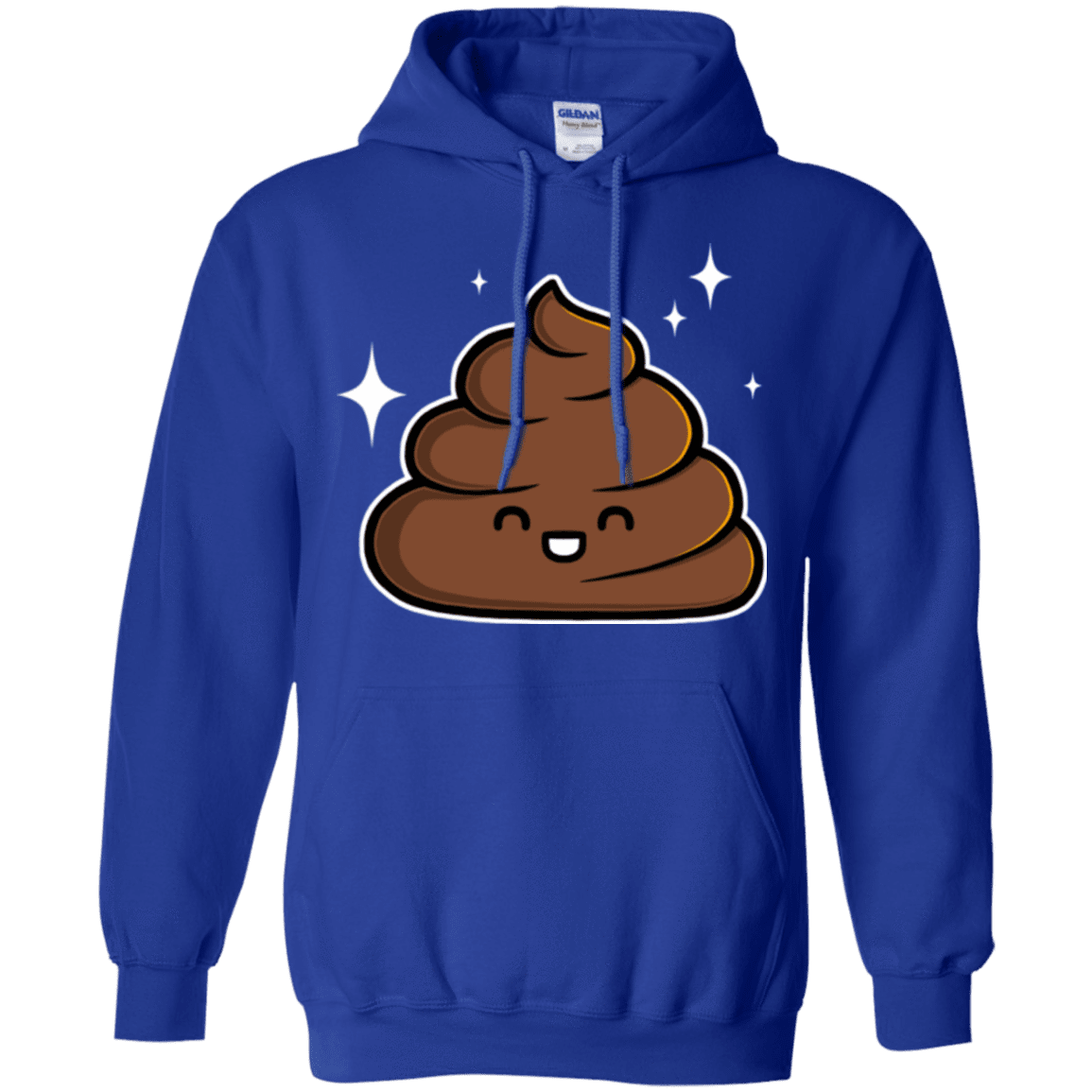 Sweatshirts Royal / Small Cutie Poop Pullover Hoodie