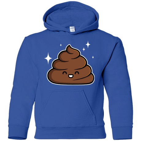 Sweatshirts Royal / YS Cutie Poop Youth Hoodie