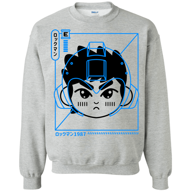 Sweatshirts Sport Grey / S Cyber Helmet Rokkuman Crewneck Sweatshirt