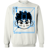 Sweatshirts White / S Cyber Helmet Rokkuman Crewneck Sweatshirt