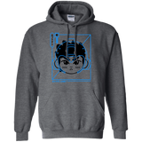 Sweatshirts Dark Heather / S Cyber Helmet Rokkuman Pullover Hoodie