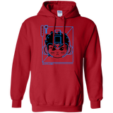 Sweatshirts Red / S Cyber Helmet Rokkuman Pullover Hoodie
