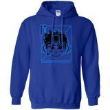 Sweatshirts Royal / S Cyber Helmet Rokkuman Pullover Hoodie