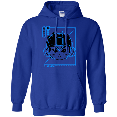 Sweatshirts Royal / S Cyber Helmet Rokkuman Pullover Hoodie