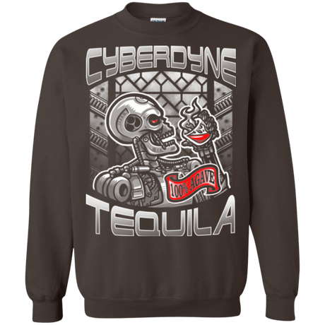 Sweatshirts Dark Chocolate / Small Cyberdyne Whiskey Crewneck Sweatshirt