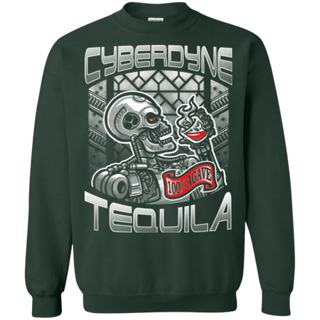 Sweatshirts Forest Green / Small Cyberdyne Whiskey Crewneck Sweatshirt