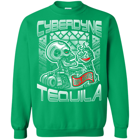 Sweatshirts Irish Green / Small Cyberdyne Whiskey Crewneck Sweatshirt