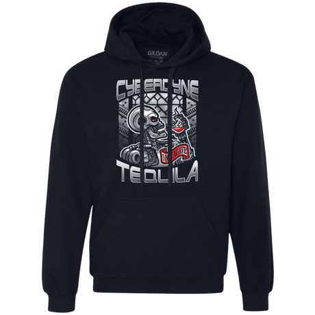 Sweatshirts Navy / Small Cyberdyne Whiskey Premium Fleece Hoodie