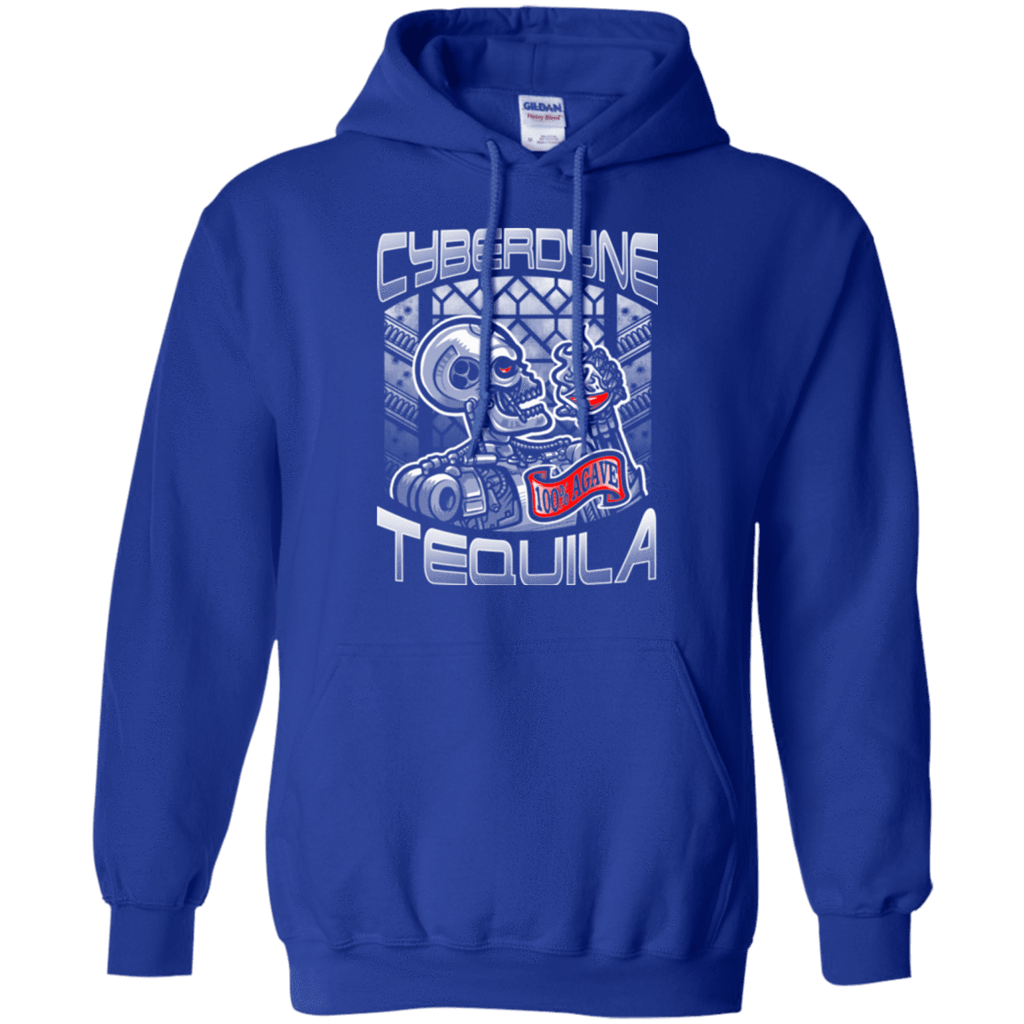 Sweatshirts Royal / Small Cyberdyne Whiskey Pullover Hoodie