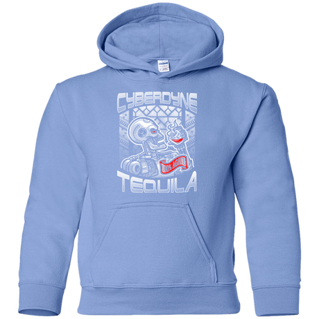 Sweatshirts Carolina Blue / YS Cyberdyne Whiskey Youth Hoodie