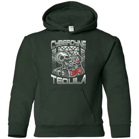 Sweatshirts Forest Green / YS Cyberdyne Whiskey Youth Hoodie