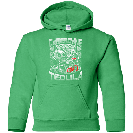 Sweatshirts Irish Green / YS Cyberdyne Whiskey Youth Hoodie