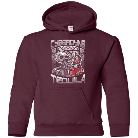 Sweatshirts Maroon / YS Cyberdyne Whiskey Youth Hoodie