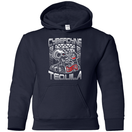 Sweatshirts Navy / YS Cyberdyne Whiskey Youth Hoodie