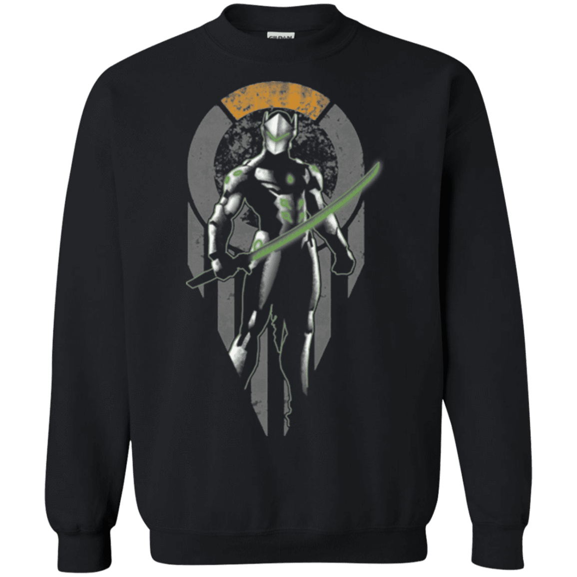 Sweatshirts Black / Small Cyborg Ninja Crewneck Sweatshirt