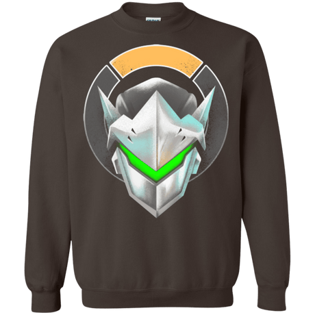 Sweatshirts Dark Chocolate / Small Cyborg Ninja Crewneck Sweatshirt