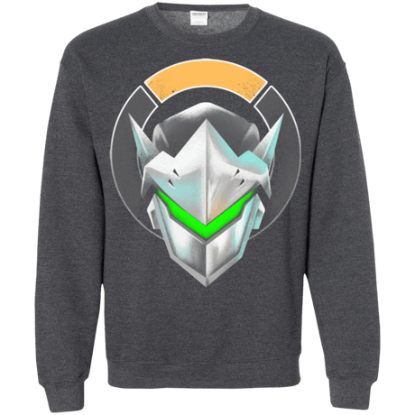 Sweatshirts Dark Heather / Small Cyborg Ninja Crewneck Sweatshirt