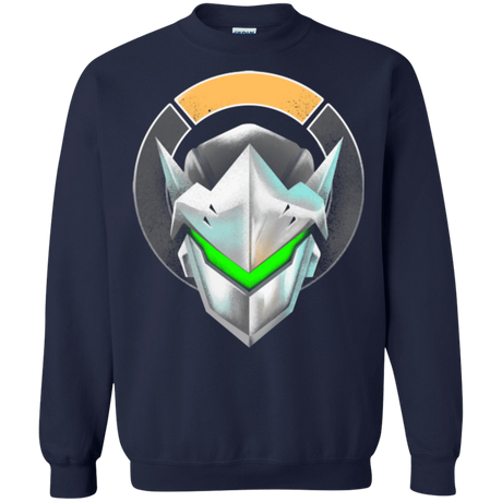 Sweatshirts Navy / Small Cyborg Ninja Crewneck Sweatshirt