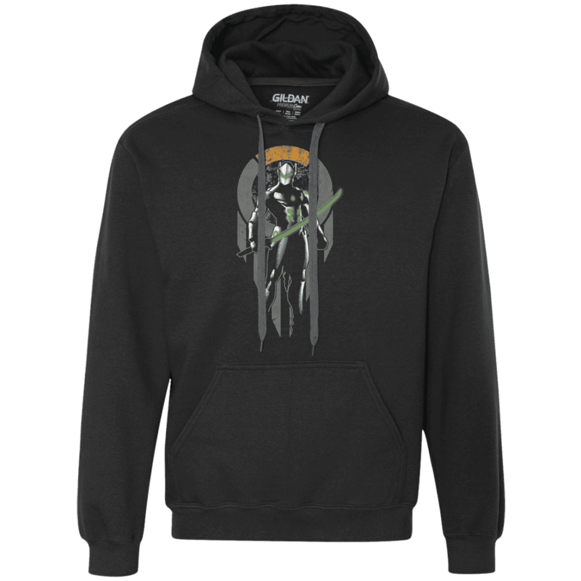 Sweatshirts Black / Small Cyborg Ninja Premium Fleece Hoodie