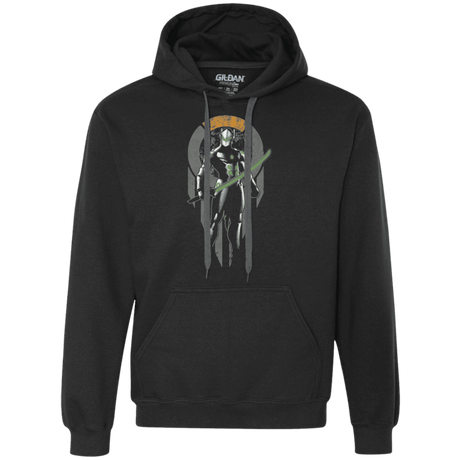 Sweatshirts Black / Small Cyborg Ninja Premium Fleece Hoodie
