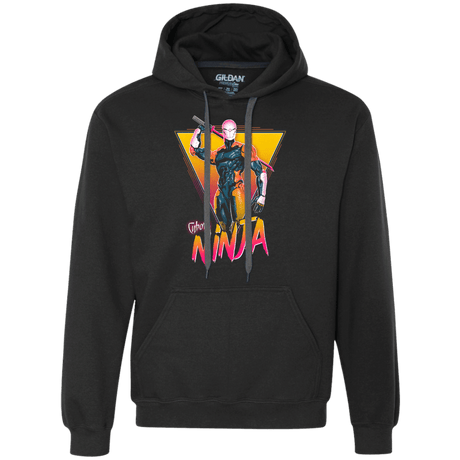 Sweatshirts Black / Small Cyborg Ninja Premium Fleece Hoodie
