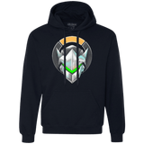 Sweatshirts Navy / Small Cyborg Ninja Premium Fleece Hoodie