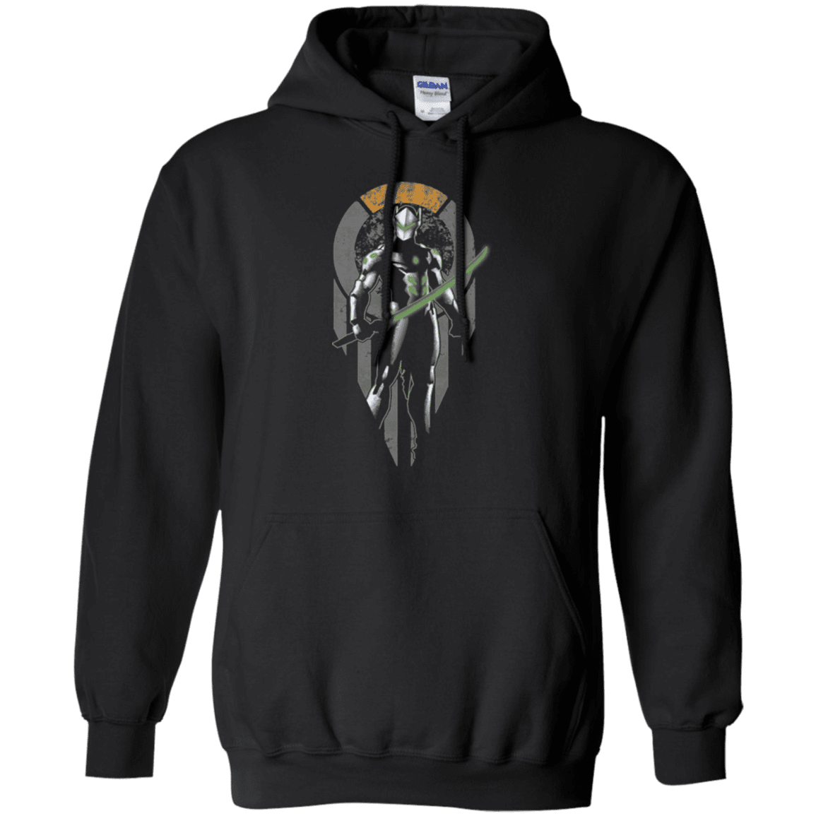 Sweatshirts Black / Small Cyborg Ninja Pullover Hoodie