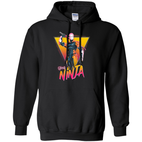 Sweatshirts Black / Small Cyborg Ninja Pullover Hoodie