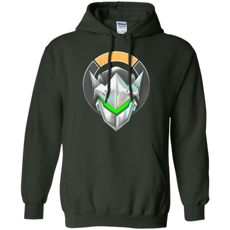 Sweatshirts Forest Green / Small Cyborg Ninja Pullover Hoodie