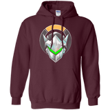 Sweatshirts Maroon / Small Cyborg Ninja Pullover Hoodie