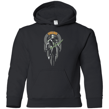 Sweatshirts Black / YS Cyborg Ninja Youth Hoodie