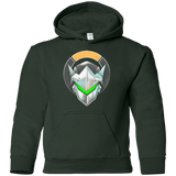 Sweatshirts Forest Green / YS Cyborg Ninja Youth Hoodie