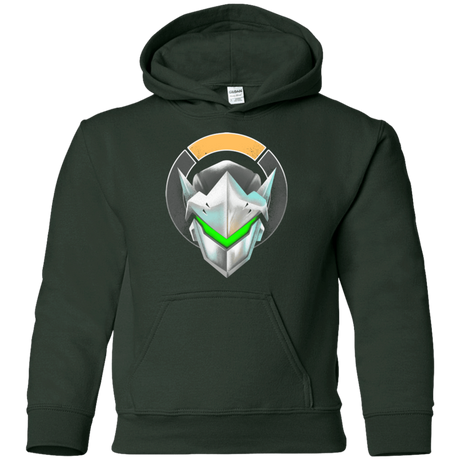 Sweatshirts Forest Green / YS Cyborg Ninja Youth Hoodie