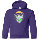 Sweatshirts Purple / YS Cyborg Ninja Youth Hoodie