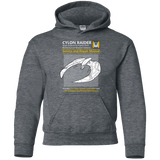 Sweatshirts Dark Heather / YS CYLON RAIDER SERVICE & REPAIR MANUAL Youth Hoodie