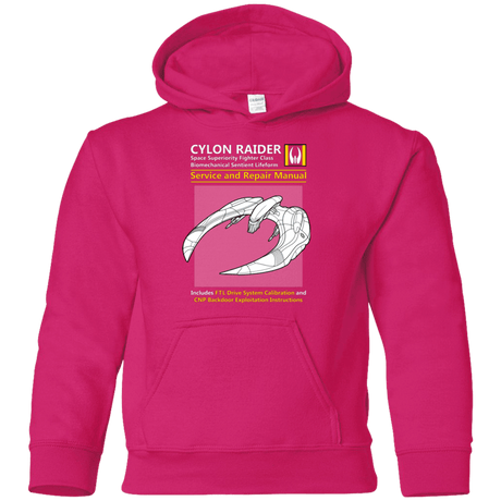 Sweatshirts Heliconia / YS CYLON RAIDER SERVICE & REPAIR MANUAL Youth Hoodie