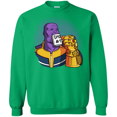 Sweatshirts Irish Green / S Dad 1 Crewneck Sweatshirt