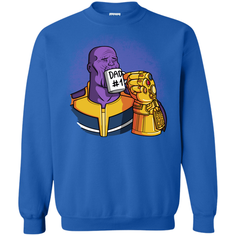 Sweatshirts Royal / S Dad 1 Crewneck Sweatshirt