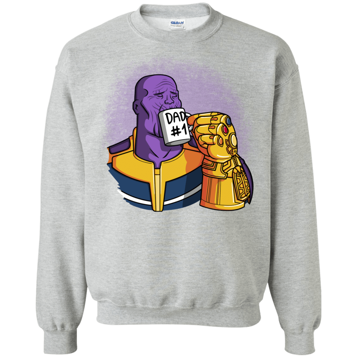 Sweatshirts Sport Grey / S Dad 1 Crewneck Sweatshirt