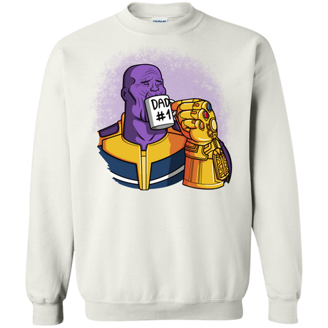 Sweatshirts White / S Dad 1 Crewneck Sweatshirt